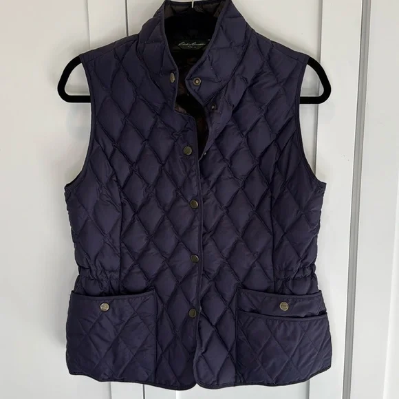 Eddie Bauer goose down quilted vest - Picture 1 of 8